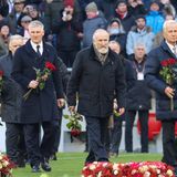 Bastian Schweinsteiger, Hans-Georg Schwarzenbeck und Rainer Bonhof (v.l.n.r.)