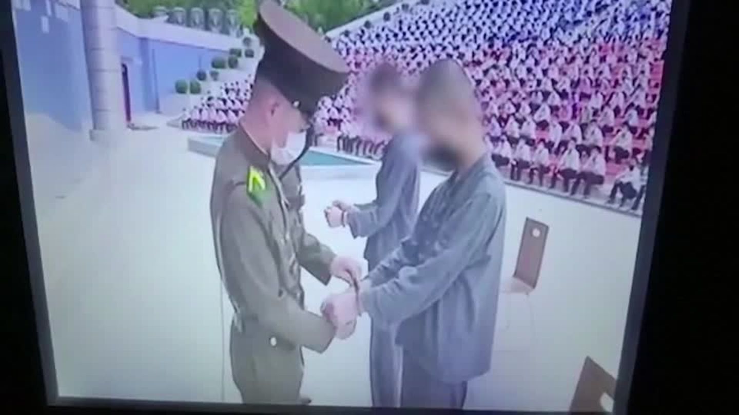 Video: Nordkorea: Teenager zu 12 Jahren Zwangsarbeit verurteilt