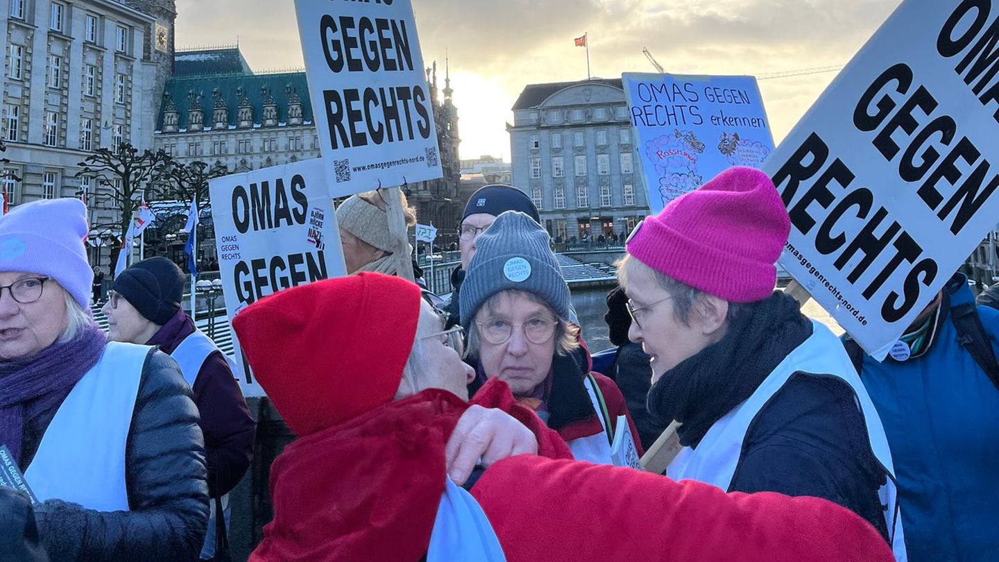 Hamburg gegen Rechts: Für viele war es die erste Demo ihres Lebens