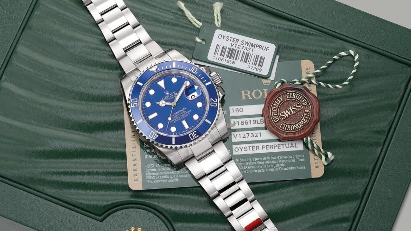 Rolex Submariner Smurf