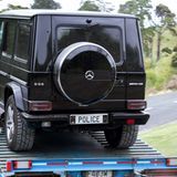 Kim Dotcom hatte mehrere schwarze Mercedes-Wagen mit verrückten Nummernschildern