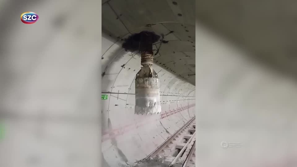 Video: Versehentlich U-Bahn-Tunnel angebohrt