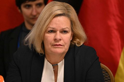 Die Terrorgefahr in Deutschland ist real, sagt Bundesinnenministerin Nancy Faeser (SPD)
