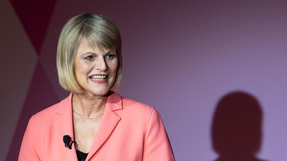 Die Nachrichtenmoderatorin Gundula Gause