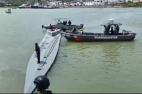 Video: "Fang" auf hoher See: Über 3t Kokain beschlagnahmt