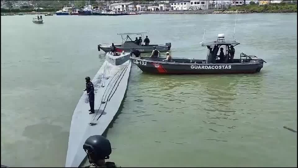 Video: "Fang" auf hoher See: Über 3t Kokain beschlagnahmt Video: "Fang" auf hoher See: Über 3t Kokain beschlagnahmt