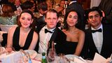 Die Schauspieler Maria Ehrich, (v.l.n.r.), Max von der Groeben, Gizem Emre und Mido Kotaini