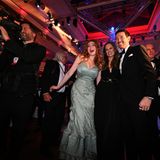 Palina Rojinski (v.l.n.r.),  Filmproduzent Oliver Berben und Frau Katrin