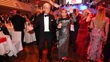 Stammgast beim Filmball seit vielen Jahren: Uschi Glas mit Gatte Dieter Hermann