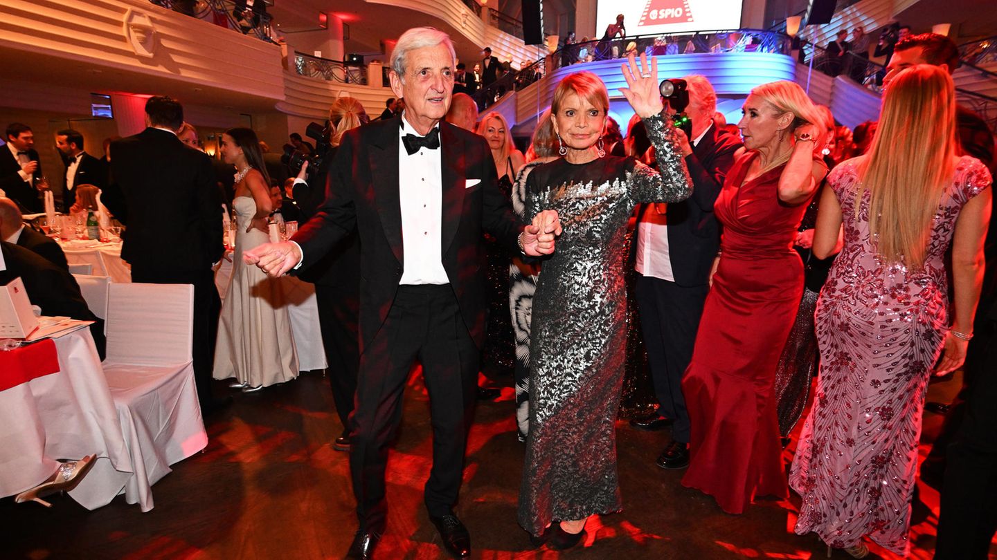 Stammgast beim Filmball seit vielen Jahren: Uschi Glas mit Gatte Dieter Hermann