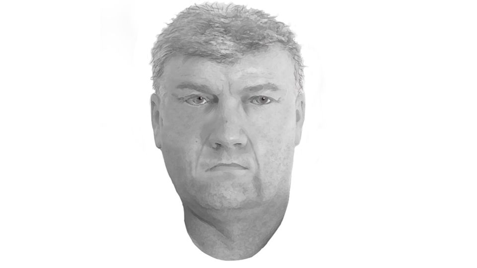 "Cold Case" Linde Perrey aus Kiel Mit diesem Phantombild sucht die Polizei im Fall des Raubmords an Linde Perrey aus Kiel nach einem wichtigen Zeugen