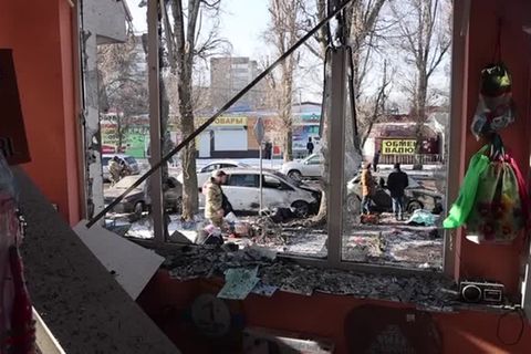 Video: Zahlreiche Tote nach Angriff auf Donezk gemeldet