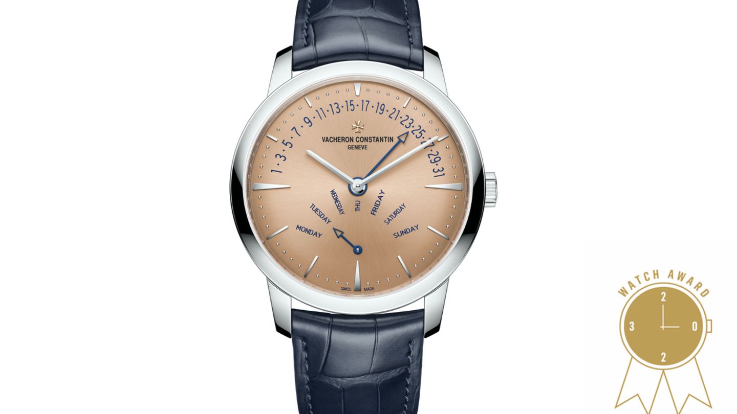 PATRIMONY RETROGRADE DATUMS- UND WOCHENTAGSANZEIGE