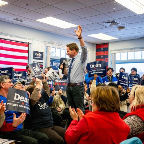 Chancenlos, aber nicht hoffnungslos: Zum US-Präsidenten wird Dean Phillips im November sicher nicht gewählt. Viele Demokraten kann er dennoch für sich als Alternative zu Joe Biden begeistern. 