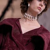 Mode in Paris: Besondere Stoffe prägten die Haute-Couture-Linie von Dior.