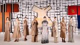 Mode in Paris: Die Haute-Couture-Kollektion von Dior war von Kleidern in Beige bestimmt.