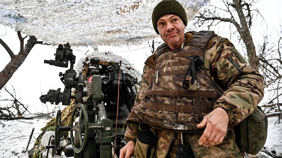 Patch De Drapeau Militaire De L'armée Ukrainienne Sur Fond De