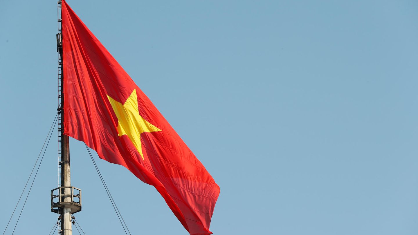 Die Flagge Vietnams