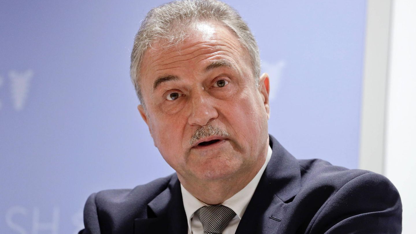 Der Bundesvorsitzende der Gewerkschaft der Deutschen Lokführer, Claus Weselsky 