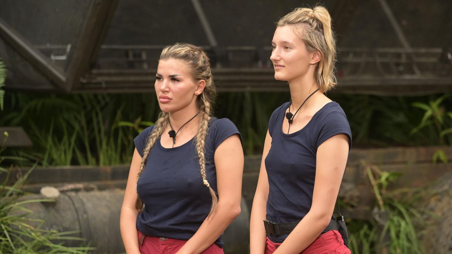 Dschungelcamp: Diese beiden Grazien, links Kim, rechts Anya, haben am sechsten Tag die Ehre zur Dschungelprüfung mit dem wundervollen Namen "Bäh-Tonmischer" antreten zu dürfen. Nachdem Anya einen Heul-Kreisch-und-Schreianfall im Camp wegen einer Spinne bekam und sogar das Erscheinen einer Ananas im Lebensmittelkorb sie zum Weinen brachte, kann man gespannt sein, wie sie sich im "Bäh-Tonmischer" schlägt. Diese beiden Grazien, links Kim, rechts Anya, haben am sechsten Tag die Ehre zur Dschungelprüfung mit dem wundervollen Namen "Bäh-Tonmischer" antreten zu dürfen. Nachdem Anya einen Heul-Kreisch-und-Schreianfall im Camp wegen einer Spinne bekam und sogar das Erscheinen einer Ananas im Lebensmittelkorb sie zum Weinen brachte, kann man gespannt sein, wie sie sich im "Bäh-Tonmischer" schlägt.