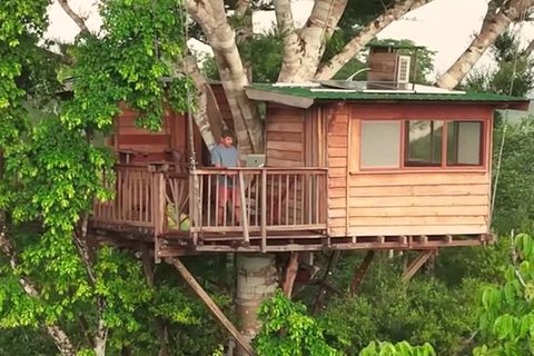 Video: Baumhaus-Klassenraum im Amazonas-Regenwald