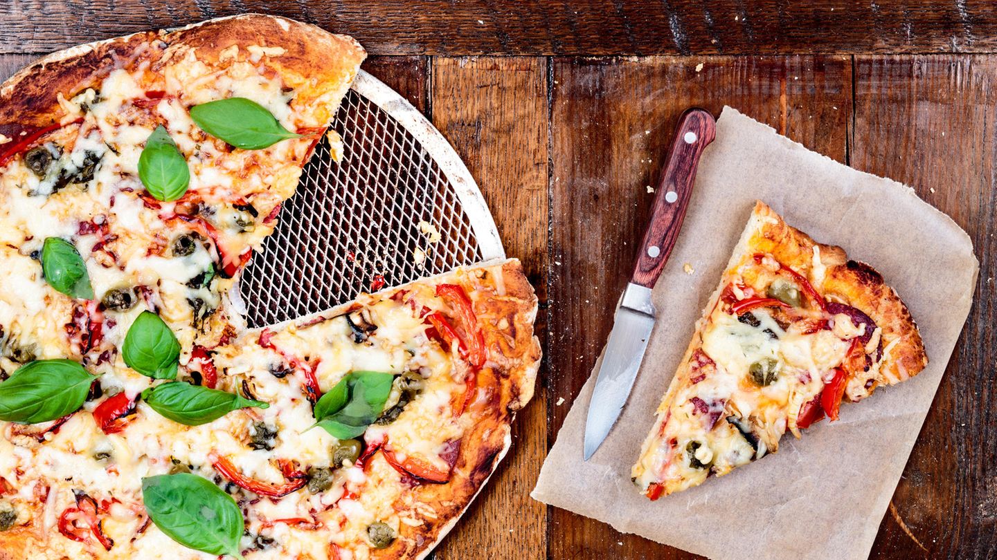 Feierabendrezept Blitzpizza