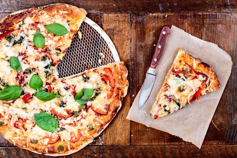 Feierabendrezept Blitzpizza