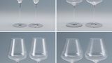 Identische Glasserien (1. Preis)  Das jeweils linke Champagner-, Universal- und Weinglas stammt von der österreichischen Firma Zalto, die ihre mundgeblasene Glasserie "Denk'Art" 2004 herausbrachte. Seit 2020 verkauft auch die Bayerische Glaswerke GmbH Gläser, die der erfolgreichen Zalto-Serie zum Verwechseln ähnlich sehen. Das sorgt für Zoff zwischen den beiden Glasherstellern: Aktuell läuft eine Klage wegen unlauteren Wettbewerbs, wobei keine der Seiten Designschutz angemeldet hat. Unabhängig vom Ausgang des Rechtsstreits befand die Plagiarius-Jury, "dass fairer Wettbewerb unter respektierten Mitbewerbern anders aussieht". In einer Stellungnahme bestritten die Bayern gesetzliches oder moralisches Fehverhalten und pochten auf "Nachahmungsfreiheit".