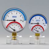 Vermessen  Messtechnik der Firma Wika aus Klingenberg ist weltweit gefragt, weshalb der deutsche Hersteller konsequent gegen Fälschungen vorgeht. Das ist nicht immer leicht. Bei diesem nachgemachten Thermomanometer mit dem Label "Wayi" (rechts) zeigte sich Ebay wenig hilfreich bei der Verfolgung des auf der Plattform aktiven Fälschers. Die von Ebay zur Verfügung gestellten vermeintlichen Kontaktdaten des Fälschers führten ins Leere. 