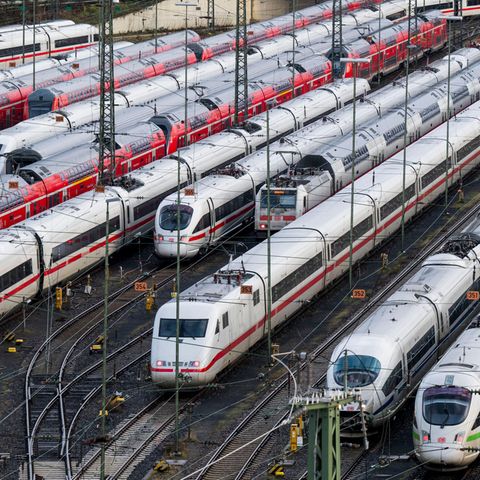 Bahn GDL Streik Züge