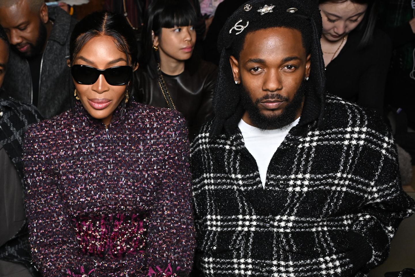 Naomi Campbell und Kendrick Lamar