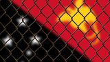 Flagge Papua-Neuguiena