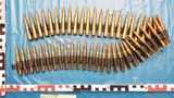 Auch an Munition mangelte es offenbar nicht