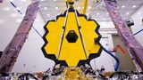Der ikonische 6,5-Meter-Hauptspiegel des Webb-Teleskops