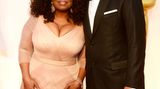 Oprah Winfrey und ihr Partner Stedman Graham 2015 bei der Oscar-Verleihung. Die beiden sind seit 1986 ein Paar.