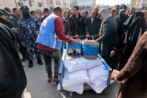Das UNRWA kümmert sich um die Menschen im Gazastreifen, die von den Angriffen Israels betroffen sind