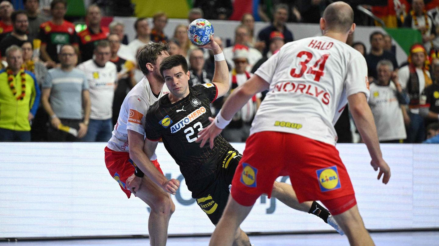 Handball European Championship: Germany loses semi-final against Denmark