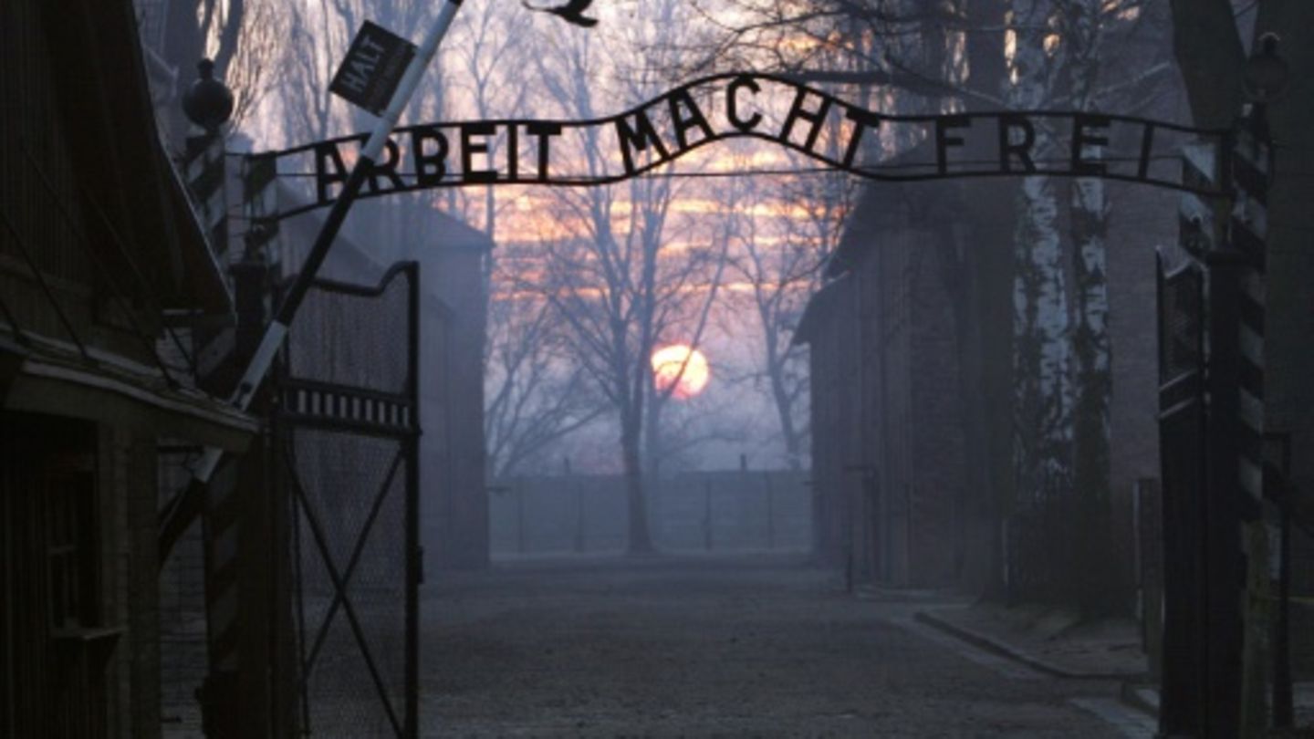 Der Eingang zum ehemaligen Konzentrationslager Auschwitz