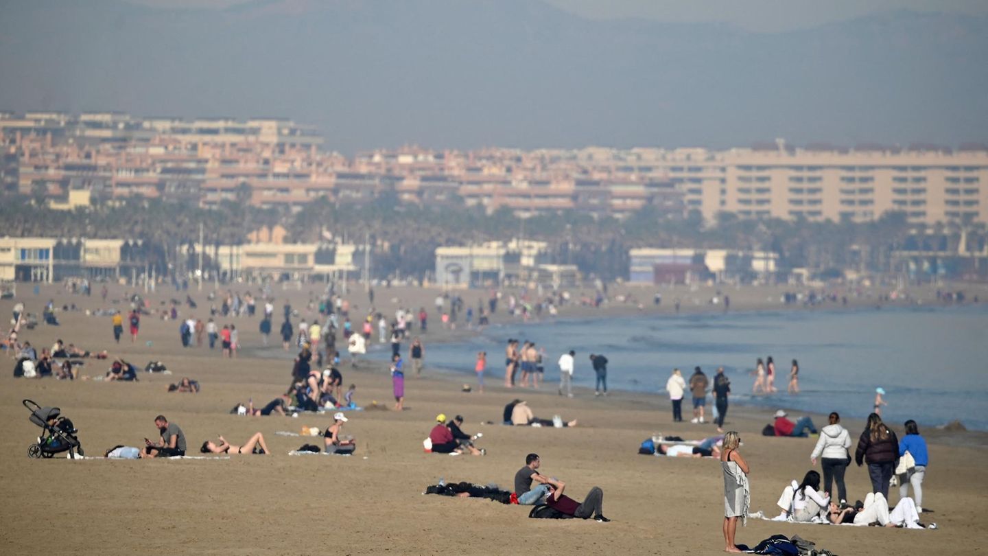 Ola de calor en España – en Valencia hace casi 30 grados