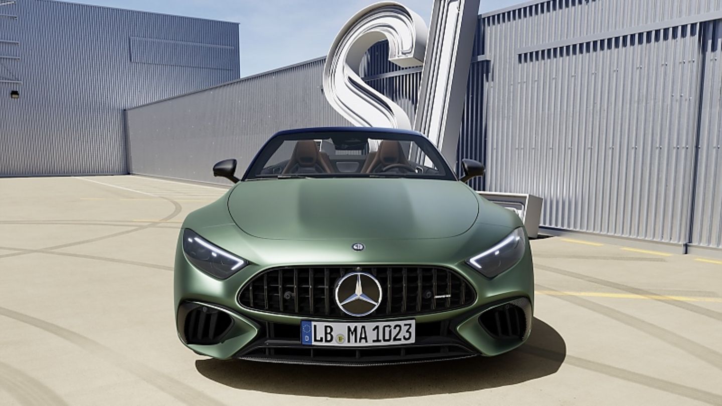 Fascination: Mercedes AMG SL 63 S E-Performance: Outbreak of violence