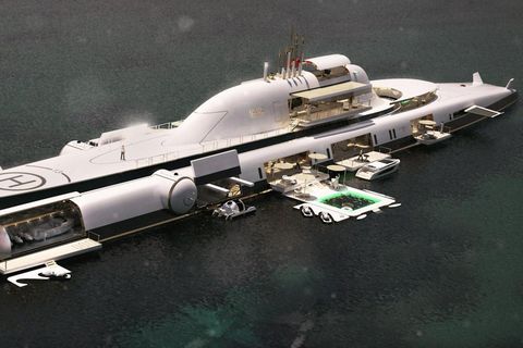 Futuristischer Entwurf: Yacht für Superreiche: Firma plant riesiges Luxus-U-Boot für stolze 1,85 Milliarden Euro