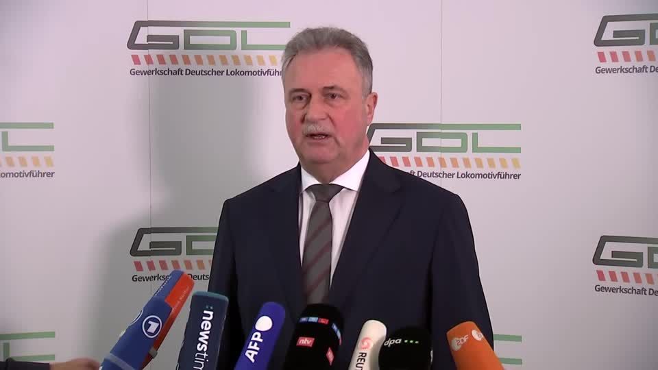 Video: "Großer Schritt in die richtige Richtung" - GDL zu Bahn-Verhandlungen