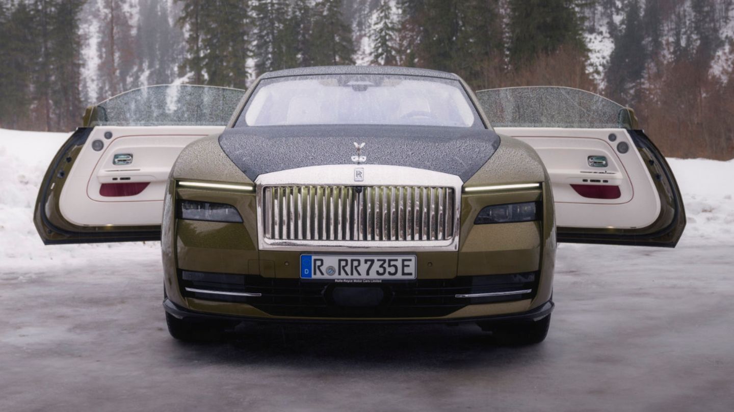 Rolls Royce Spectre Geräuschloser Luxus für eine halbe Million ...