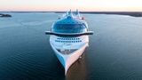 Eine Besonderheit der Icon of the Seas ist die große Glaskuppel im vorderen Bereich des Schiffes