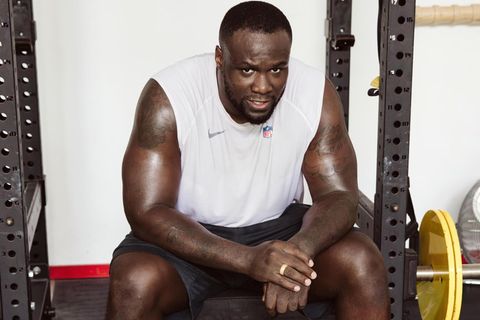Footballspieler David Bada beim Training in München, Sommer 2023