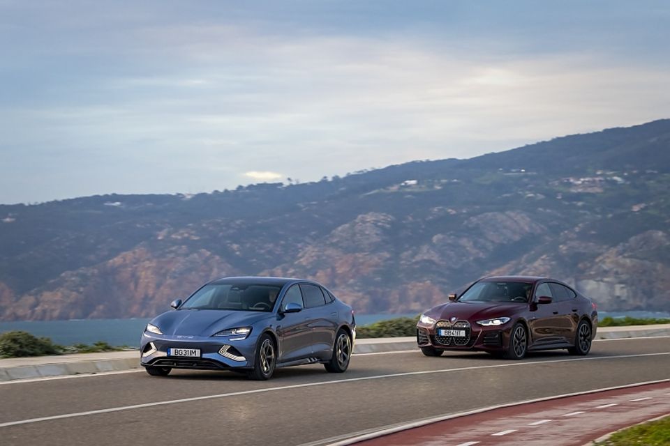 Vergleich: Vergleich BYD Seal - BMW i4 | STERN.de