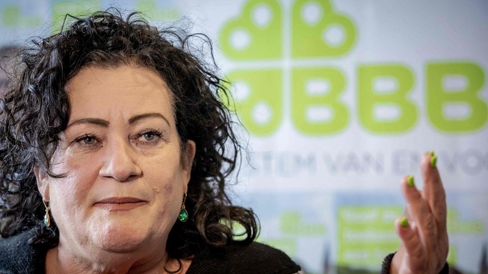 Caroline van der Plas, party leader of BoerBurgerBeweging (BBB) Caroline van der Plas, party leader of BoerBurgerBeweging (BBB)