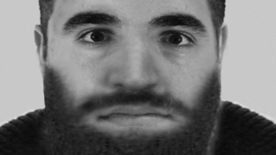 Dieses Phantombild veröffentlichte die Polizei in Essen