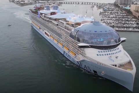 "Icon of the Seas": Platz für mehr als 8000 Menschen – das ist das größte Kreuzfahrtschiff der Welt