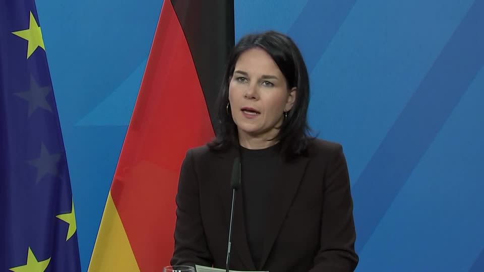 Video: "Arbeite intensiv nonstop daran" - Baerbock zu Lage in Gaza und israelischen Geiseln
